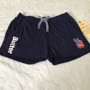 Butter Girl’s Peace Terry Cut Off Short